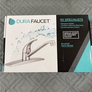 Dura Faucet Brushed Satin Nickel Kitchen Faucet